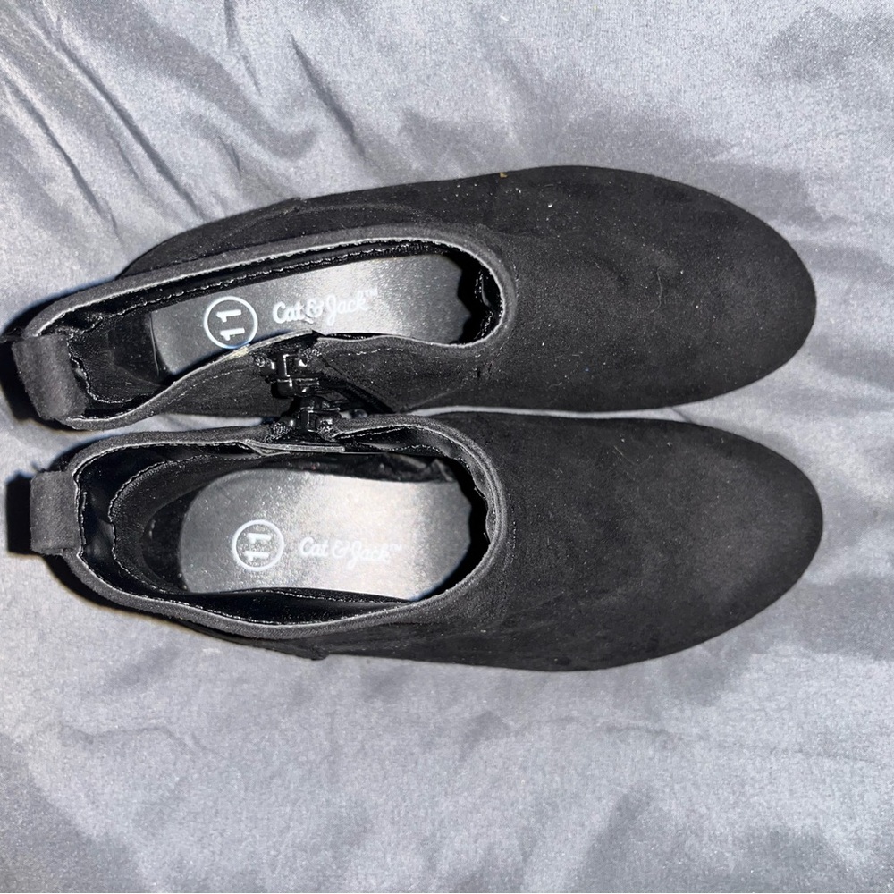 Cat & Jack Women's Sleek Black Booties